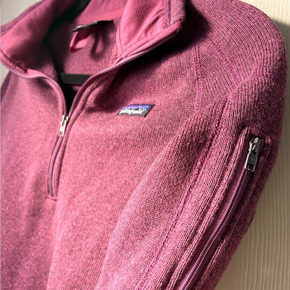 Patagonia Quarter-Zip Fleece pull over - Picture 3 of 7